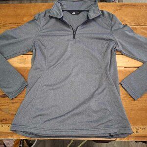 The North Face Gray Quarter-Zip Sweatshirt